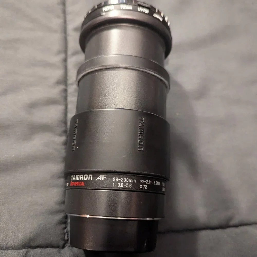 Tamron AF Aspherical 28-200mm f/3.8-5.6 71DE Lens Japan. In good condition.